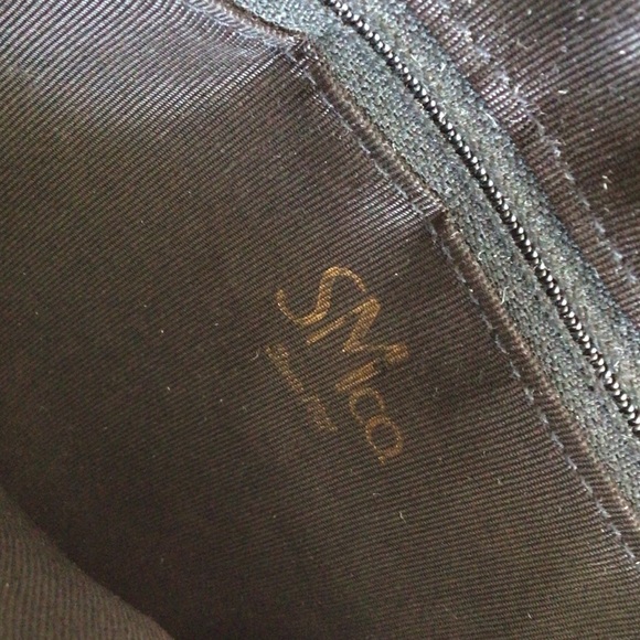 SMCO Vintage Black Envelope Clutch Bag - Picture 6 of 7